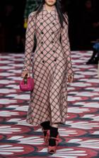 Moda Operandi Miu Miu Plaid Double Breasted Coat