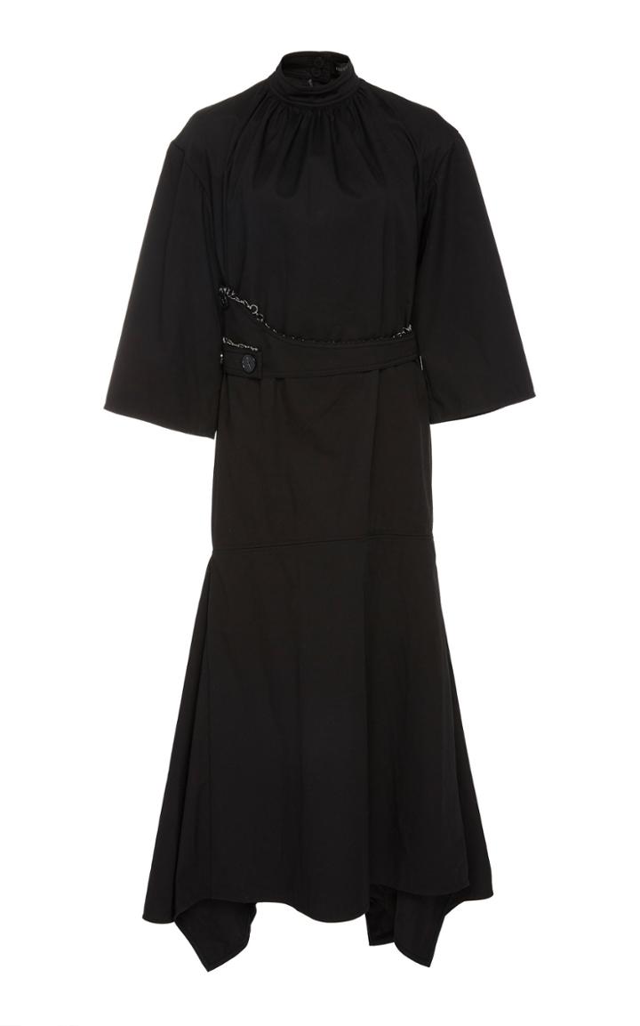 Ellery Llund Belted Cotton Midi Dress