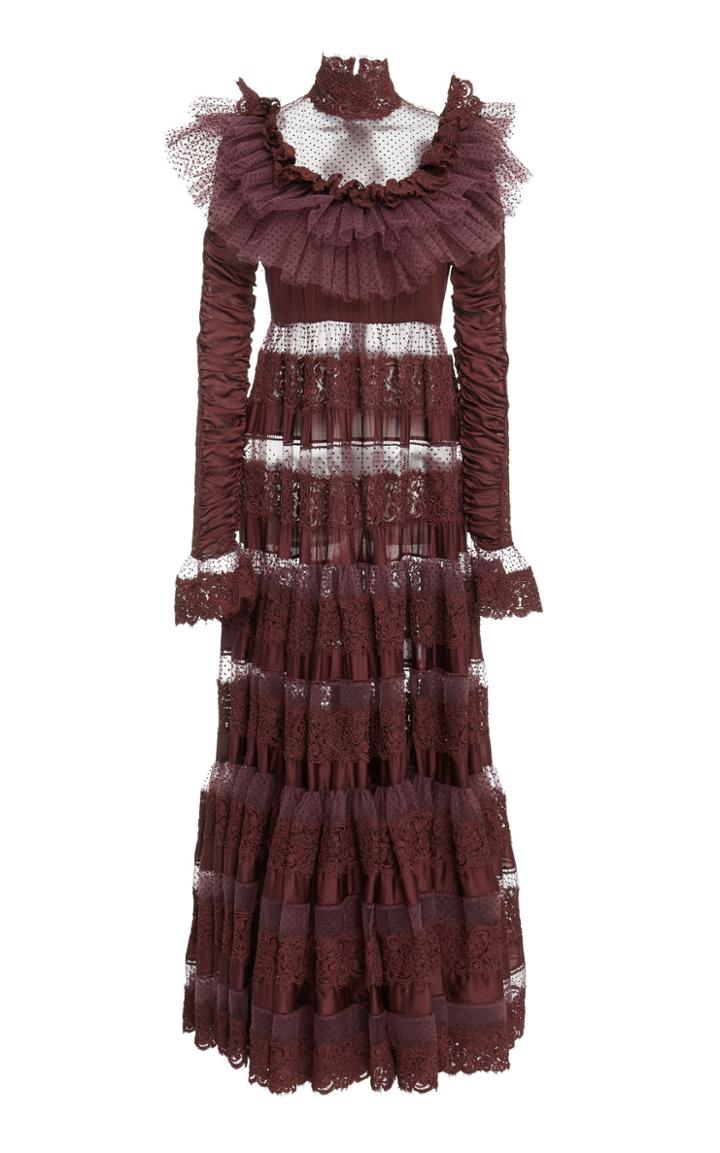 Zimmermann Resistance Ruffle Yoke Dress