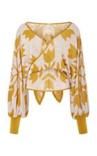 Pepa Pombo Maldives Wrap Blouse