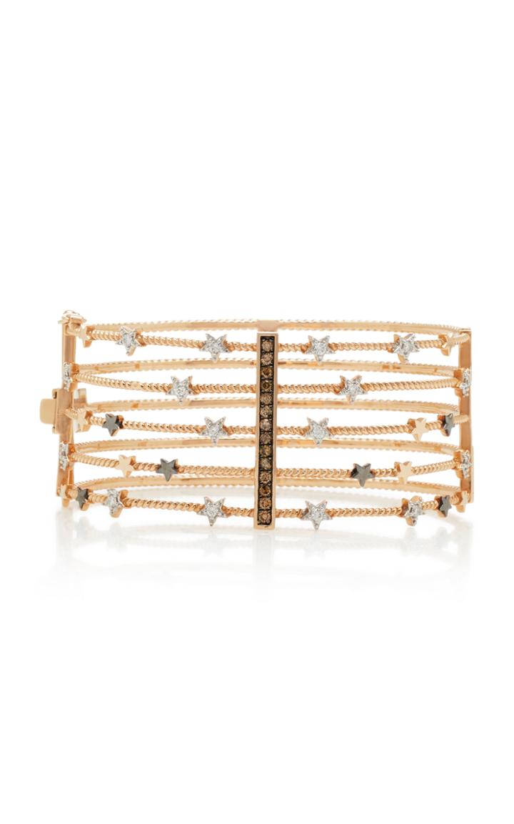 Bee Goddess Sirius Diamond And 14k Gold Cuff