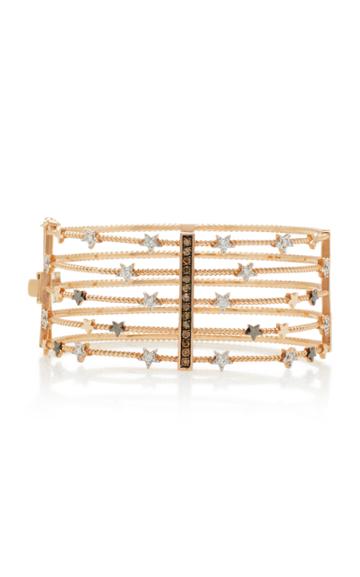 Bee Goddess Sirius Diamond And 14k Gold Cuff