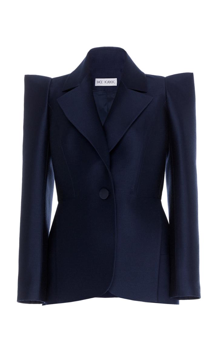 Dice Kayek Virgin Wool Structured Blazer