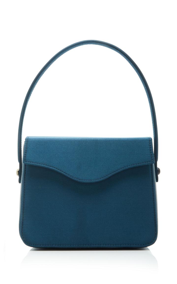 Edie Parker Hot Box Satin Bag