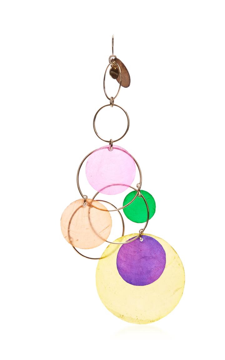 Missoni Bijoux Mother Of Pearl Pendant Earring