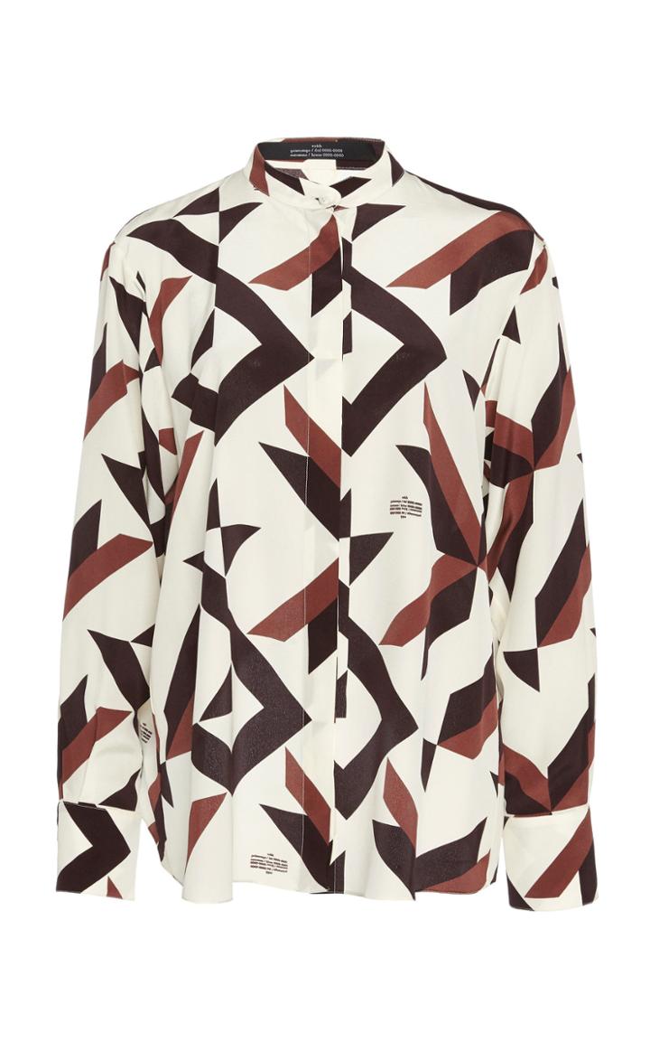 Moda Operandi Rokh Open-back Silk Blouse Size: 32
