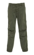 Nili Lotan Cropped French Military Pant With Tape