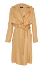 Paule Ka Raffia Fringed Coat
