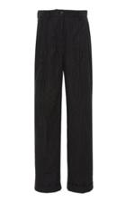 Alberta Ferretti Taffeta High-rise Trousers