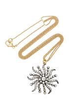 Renee Lewis Antique Diamond Sunshine Necklace