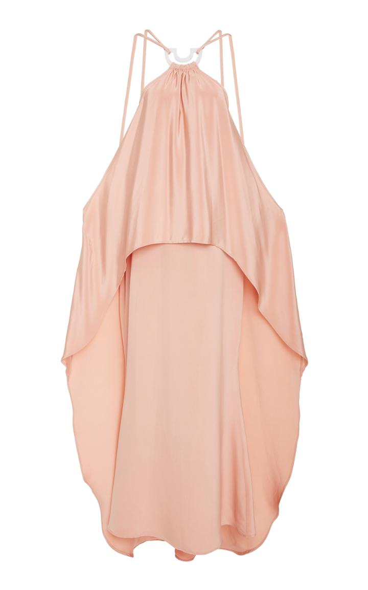 Cult Gaia Lou Lou Silk Cocoon Gown