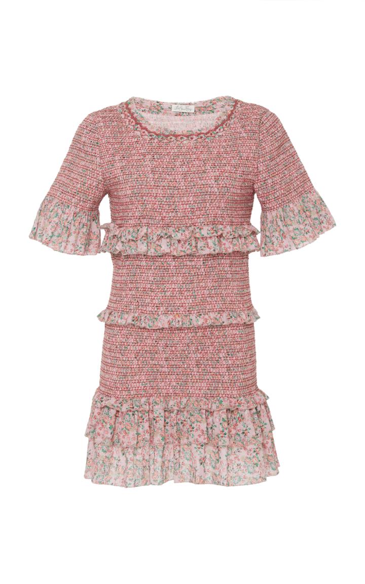 Loveshackfancy Aveline Ruffle Mini Dress
