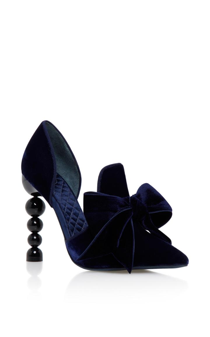Tory Burch Velvet Clara Pump