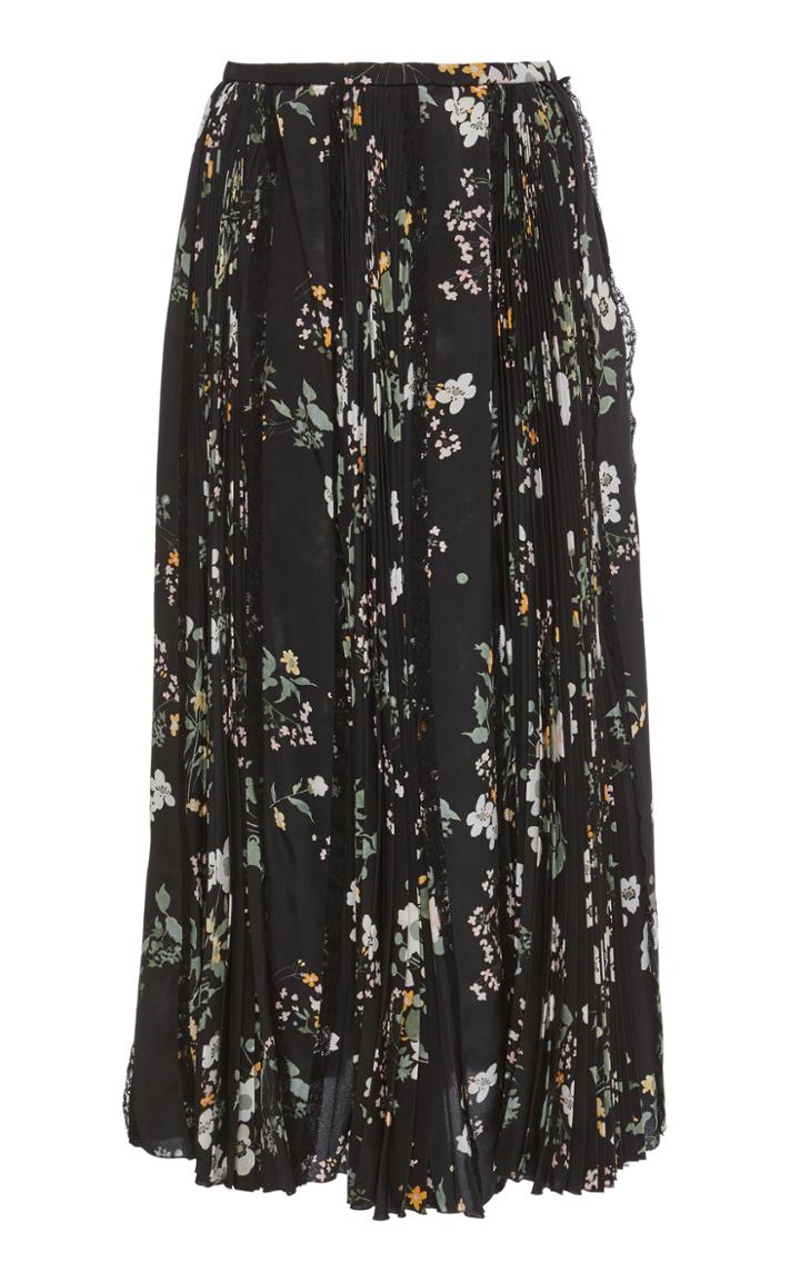 Rochas Pleated Bagatelle Skirt