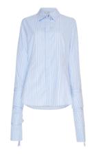 Tuinch Striped Tiered Sleeve Shirt
