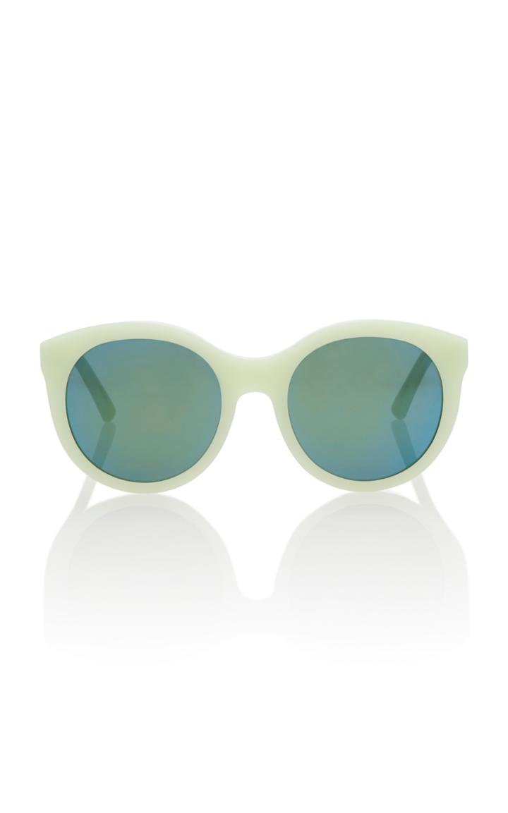 Andy Wolf North America Zora Round-frame Sunglasses