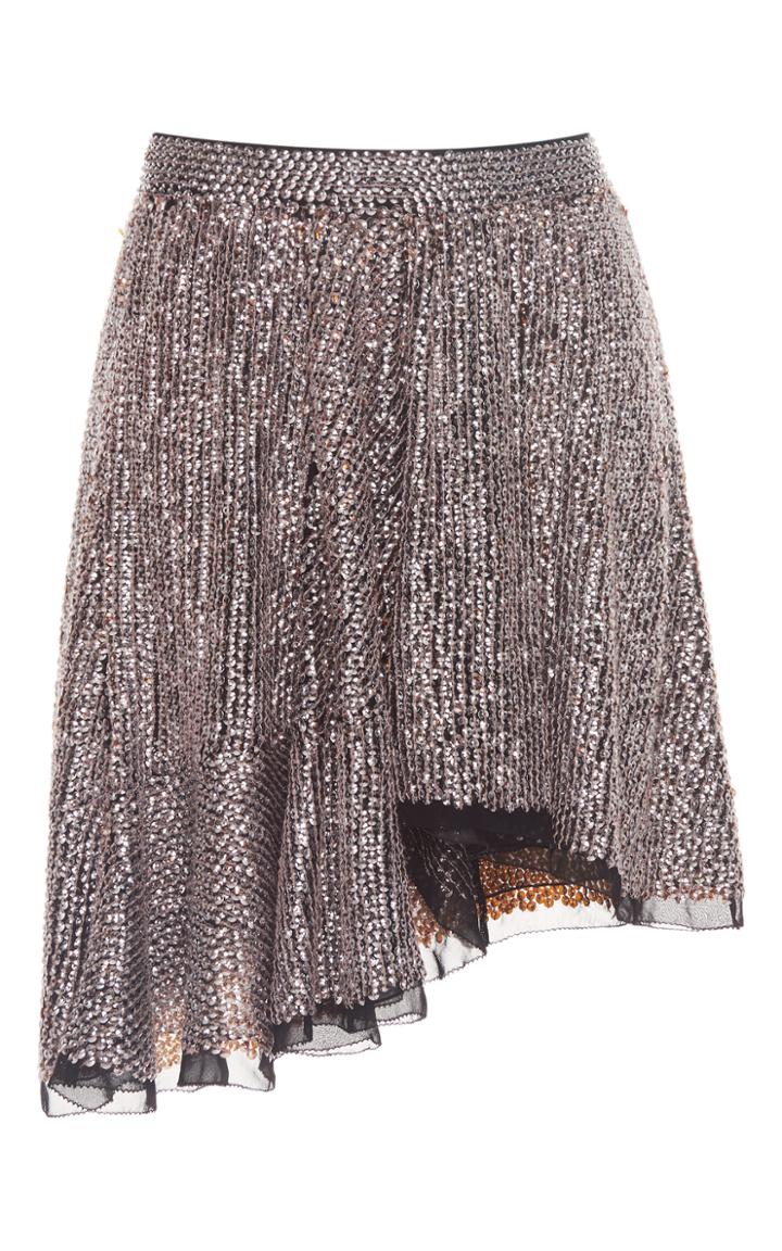 Isabel Marant Babylon Sequin Embellished Mini Skirt