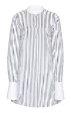 Moda Operandi Marina Moscone Striped Cotton-blend Tunic Size: 0