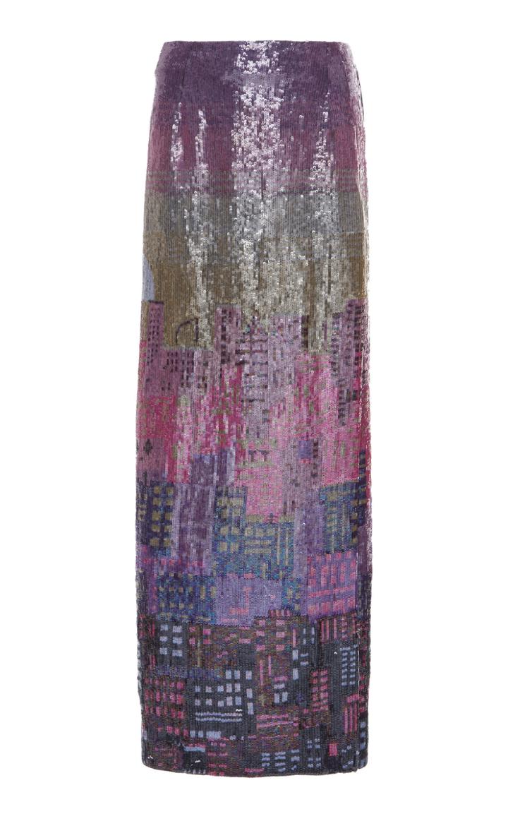 Rahul Mishra Cityscape Tubas Skirt