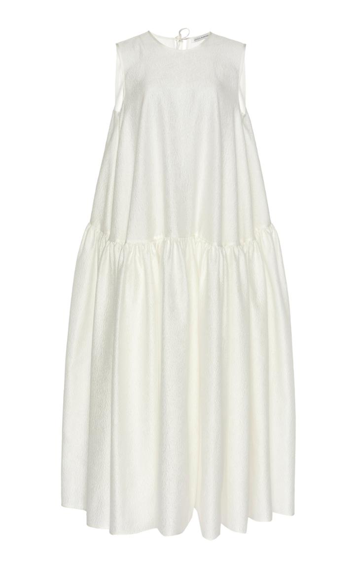 Cecilie Bahnsen Anna Karin Silk-blend Midi Dress