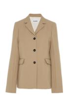 Jil Sander Gaber Notched Collar Jacket