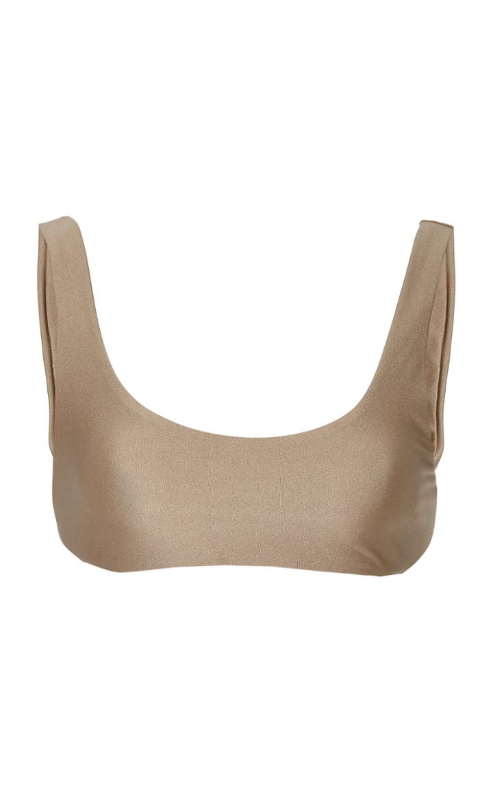 Jade Swim Rounded Edges Top