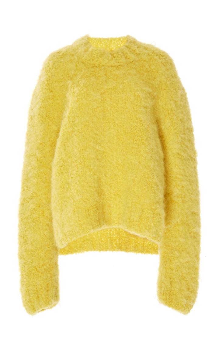 Maison Margiela Oversized Wool Mohair-blend Sweater