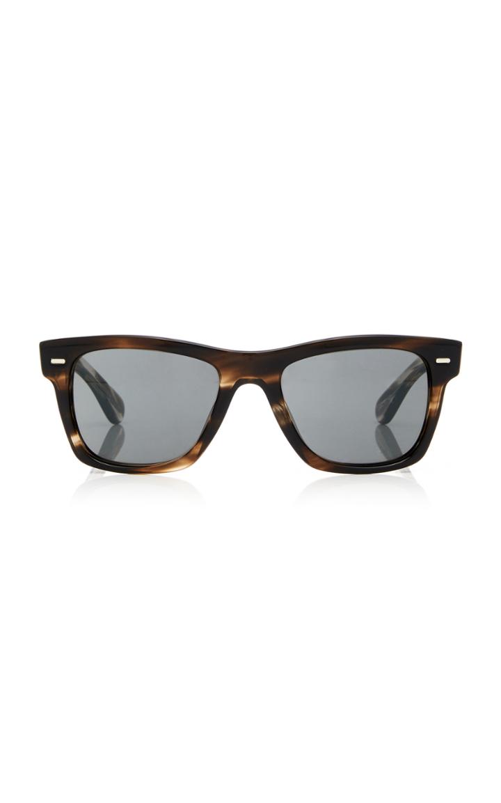Oliver Peoples Oliver Sun Square-frame Acetate Sunglasses