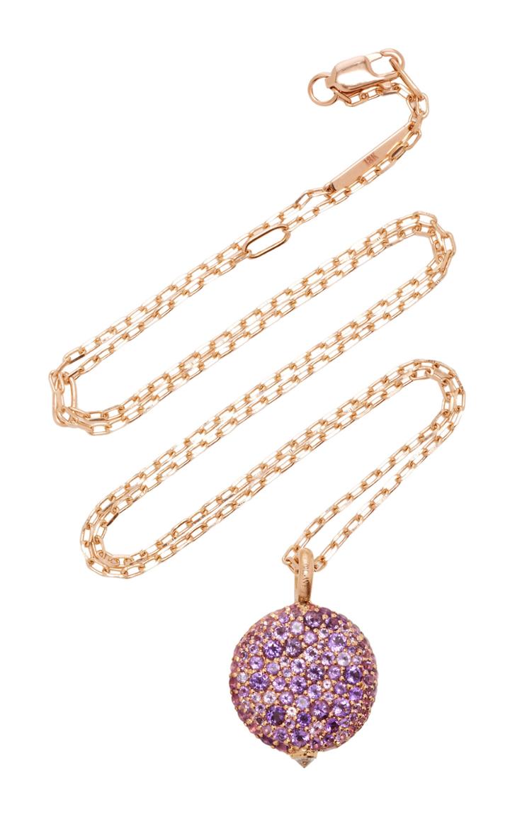 Walters Faith Chantecallie Amethyst Pebble Chain Necklace