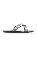 Givenchy Grosgrain And Leather Slides
