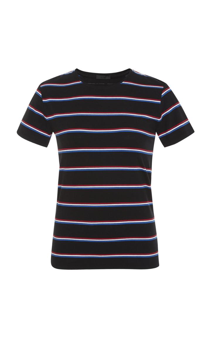 Atm Striped Stretch-pima Cotton-jersey T-shirt