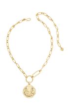 Brinker & Eliza Siren 24k Gold-plated Necklace
