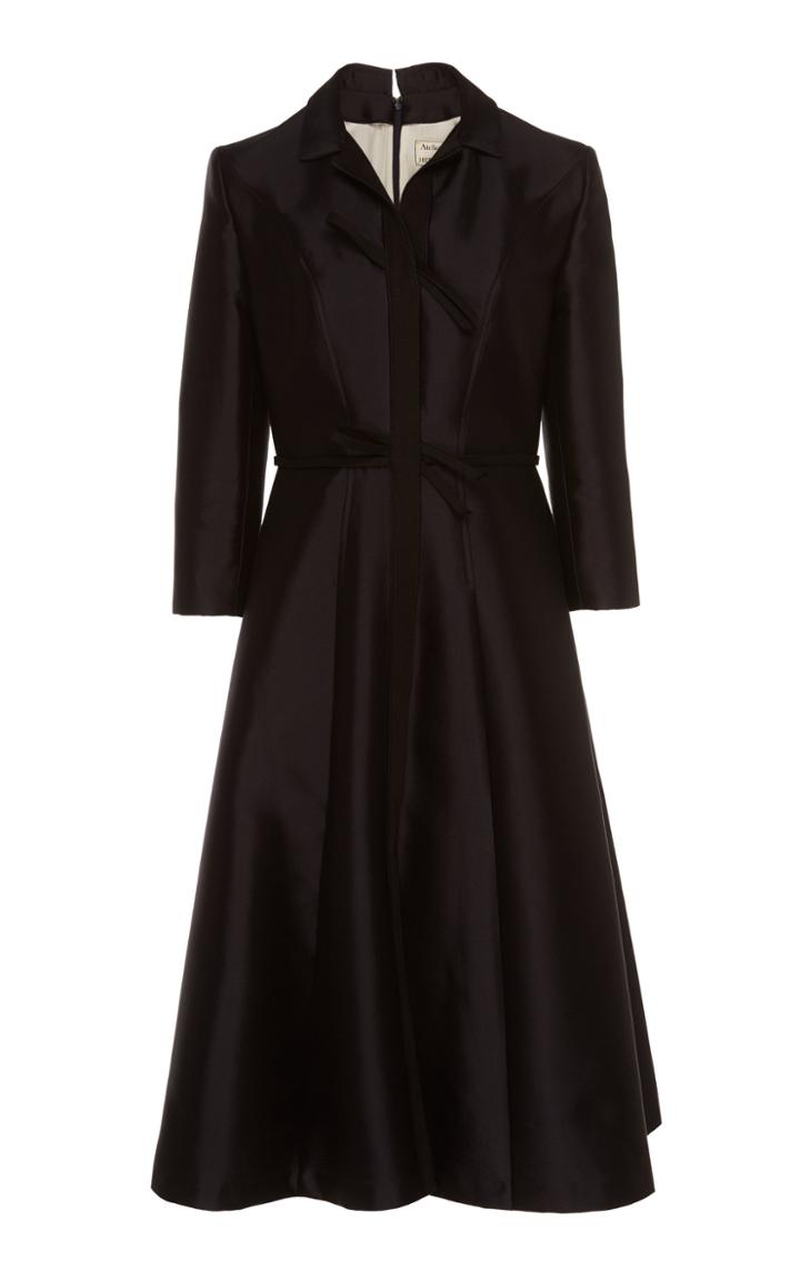 Herve Pierre Flared Coat Dress