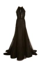 Jason Wu Collection Ruffled Point D'esprit Silk Gown