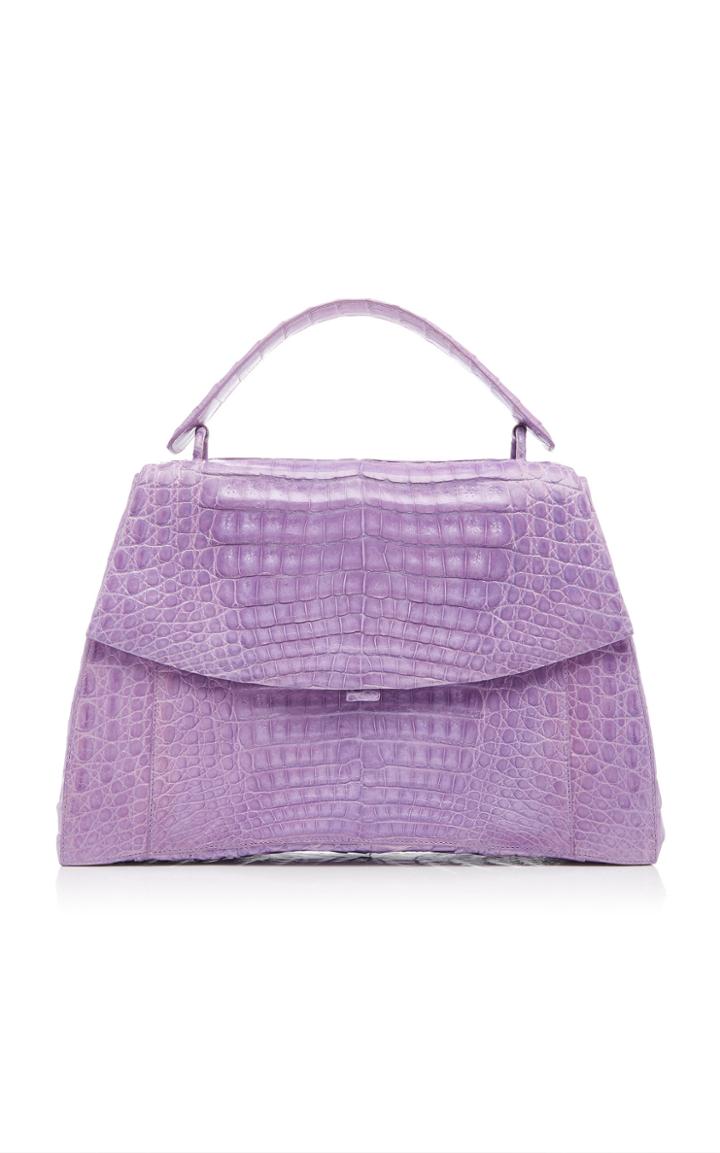 Nancy Gonzalez Large Crocodile Top Handle