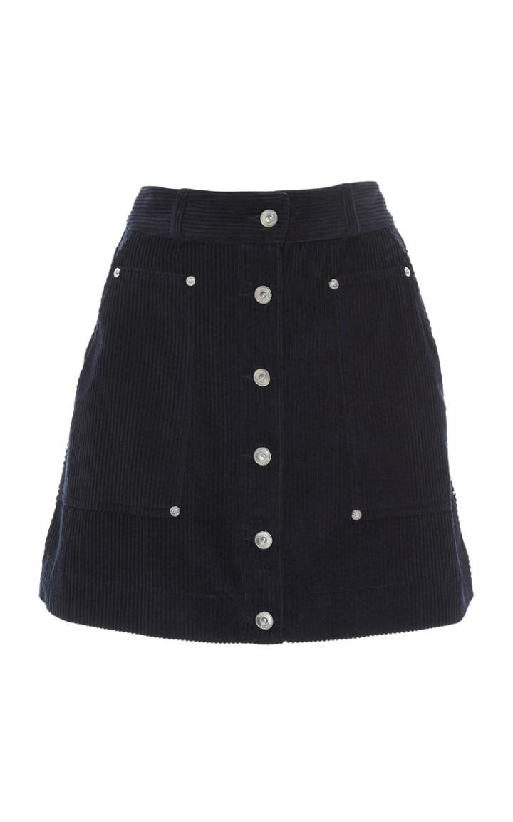 Proenza Schouler Wide Wale Corduroy Skirt