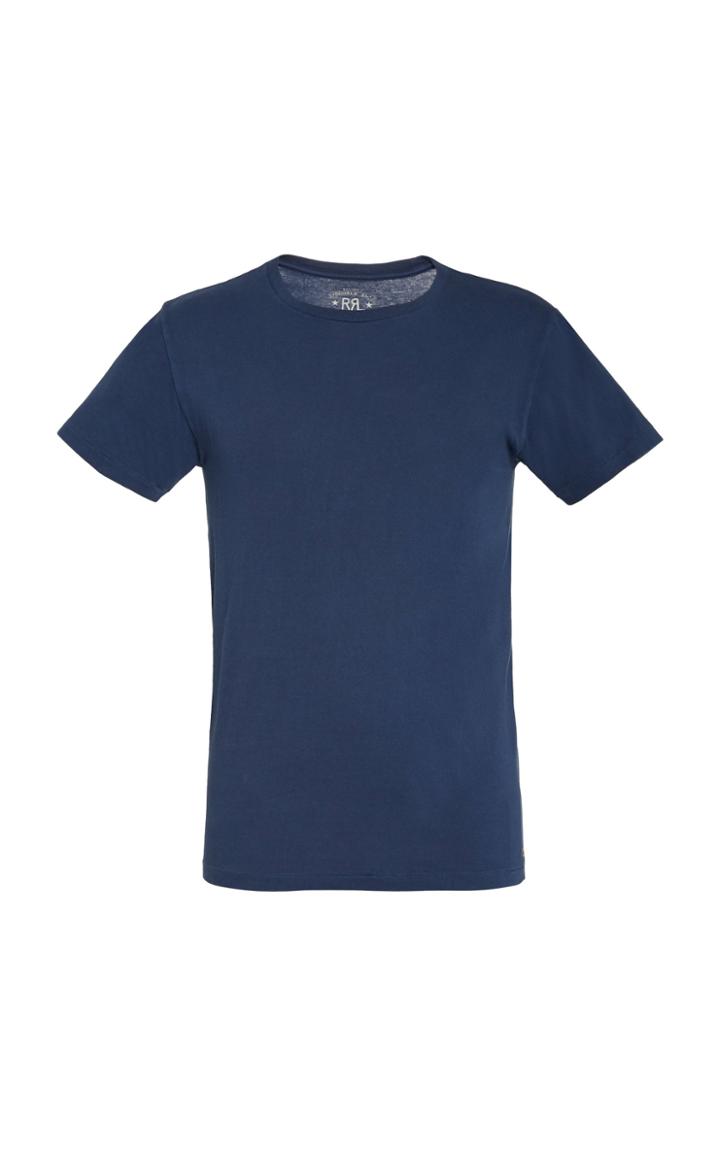Rrl Short Sleeve Crewneck Cotton Tee