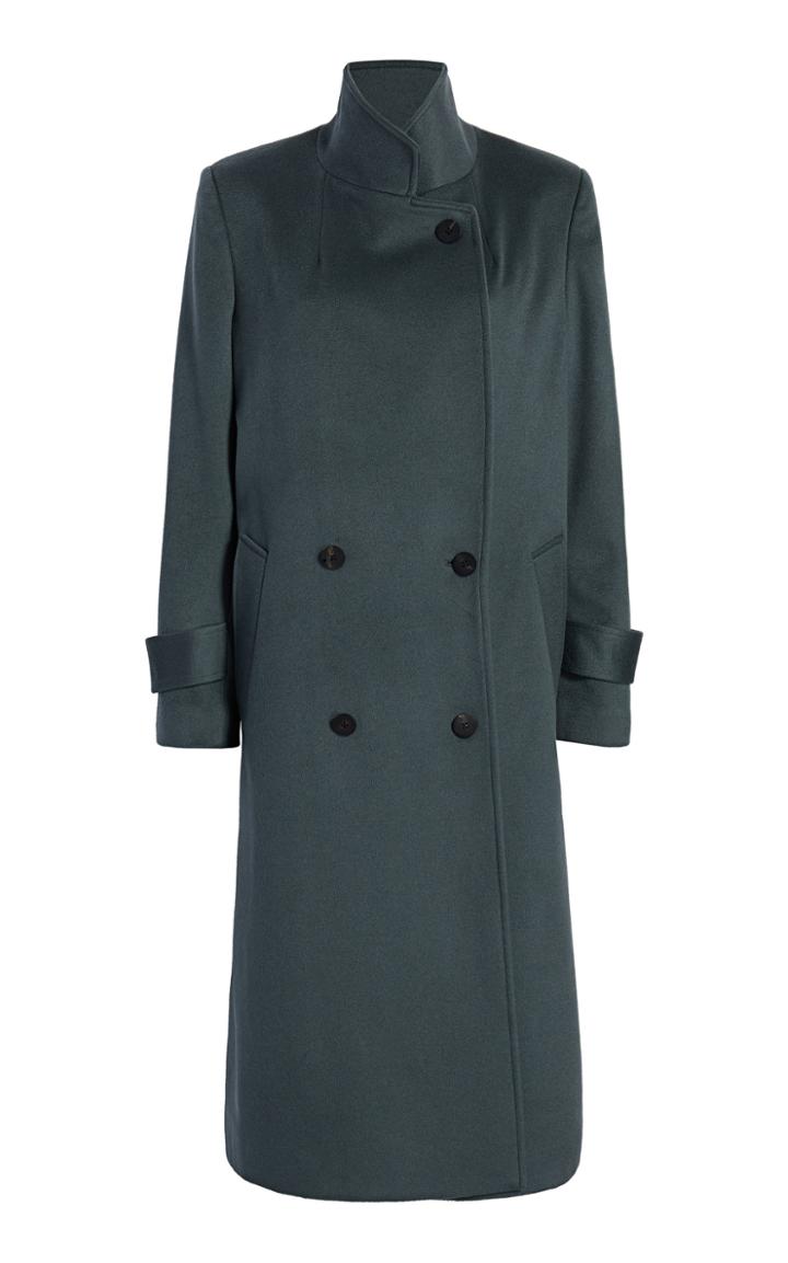 Moda Operandi Michelle Waugh The Melanie Double-breasted Cashmere Coat