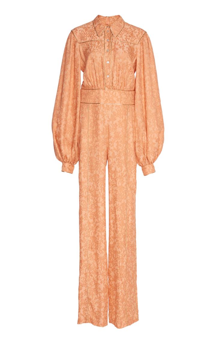 Peter Pilotto Fluid Jacquard Jumpsuit