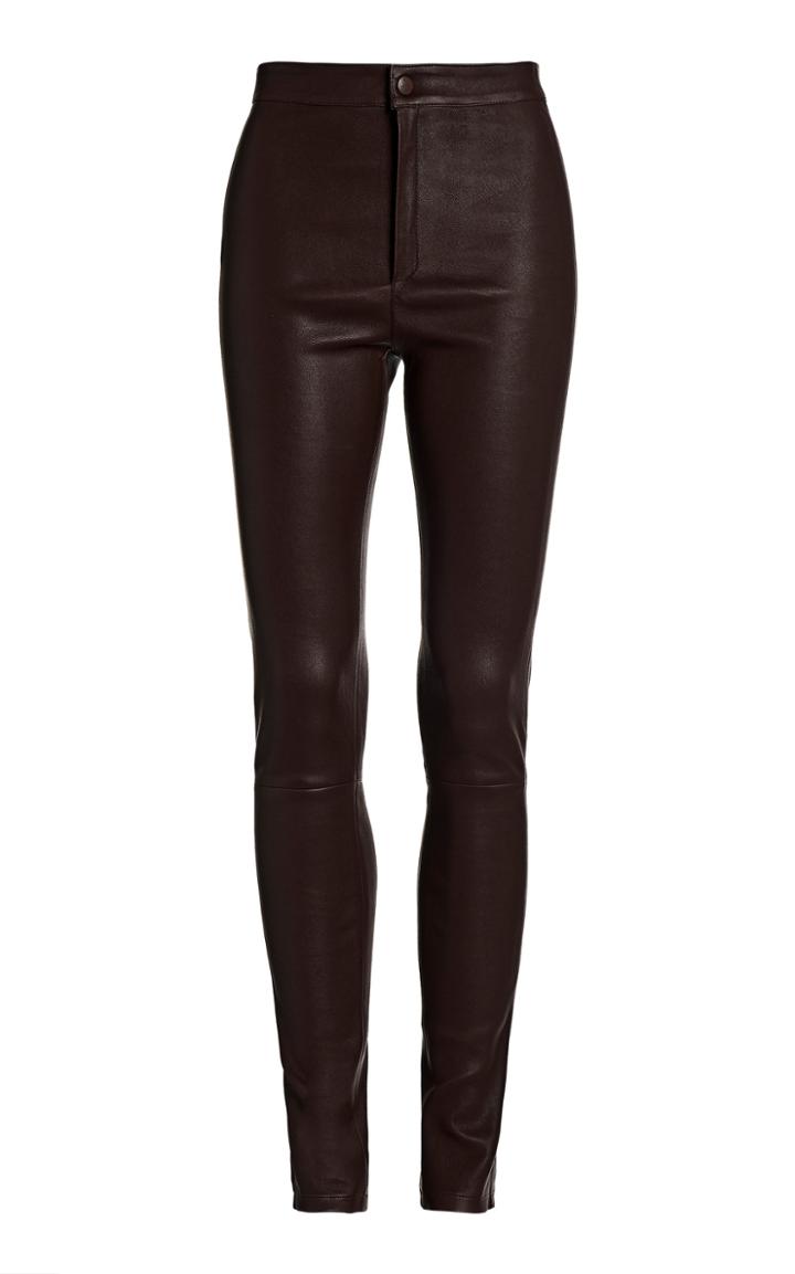 Moda Operandi Zeynep Aray Skinny Leather Pants