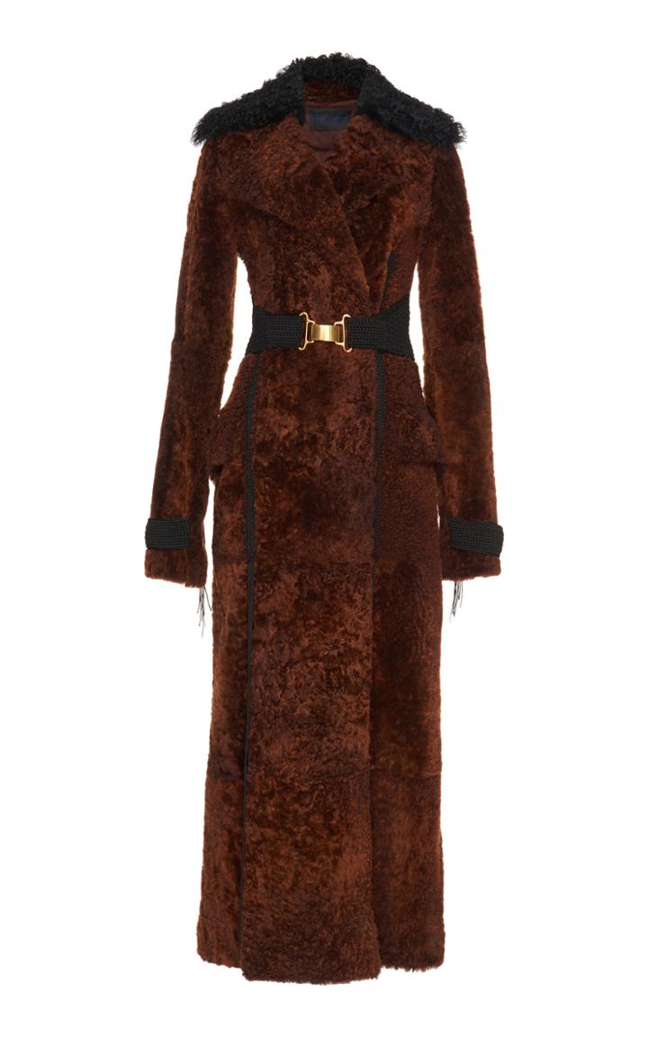Proenza Schouler Shearling Long Coat