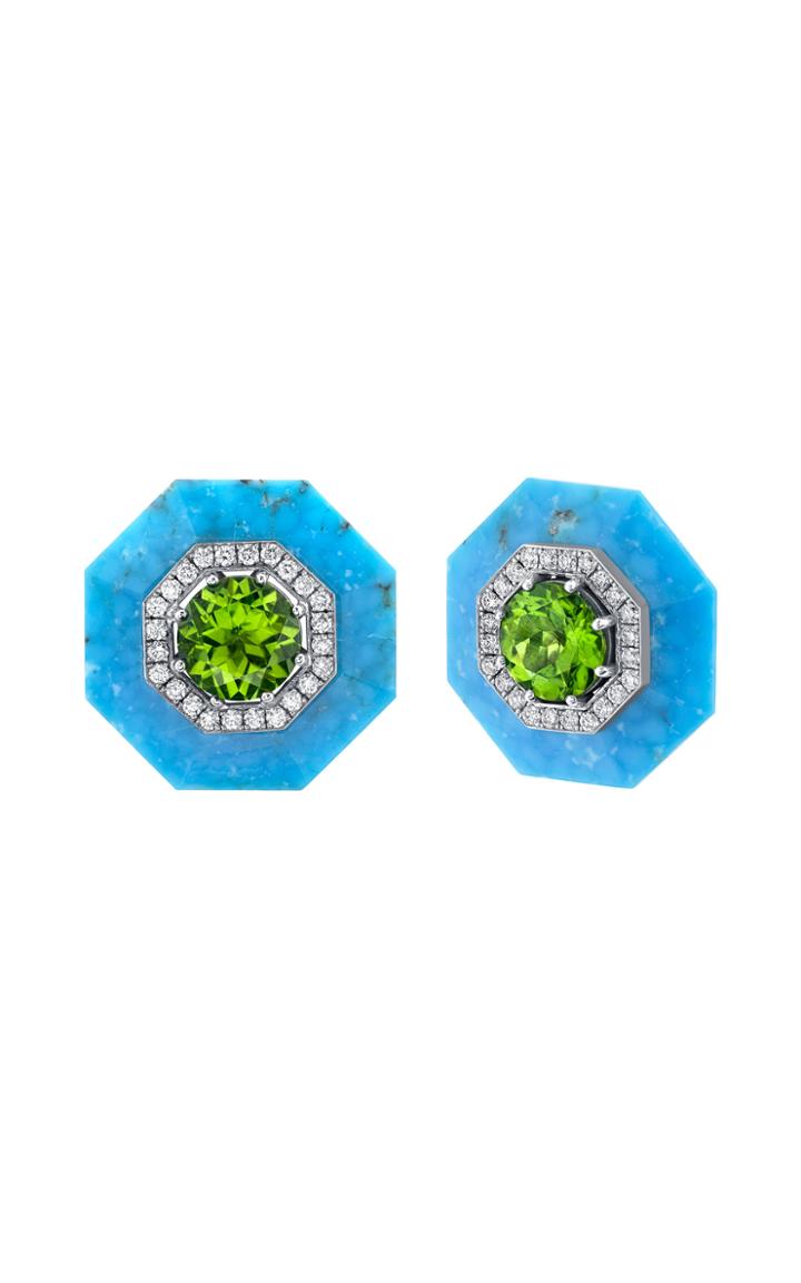 Moda Operandi Emily P. Wheeler One Of A Kind 18k White Gold Oversized Stud