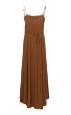 Vince Lace-trimmed Crepe Cami Dress
