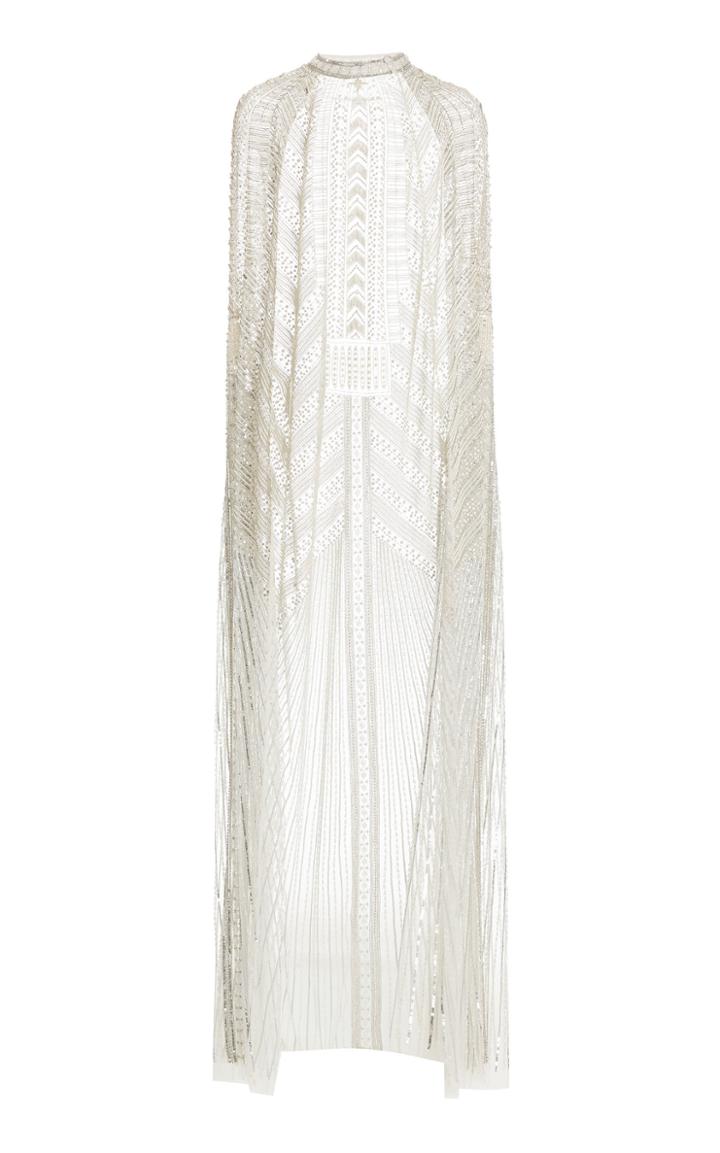 Moda Operandi Cucculelli Shaheen Nefertiti White Cape