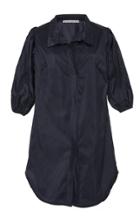 Viva Aviva Puff Sleeve Shirt Dress