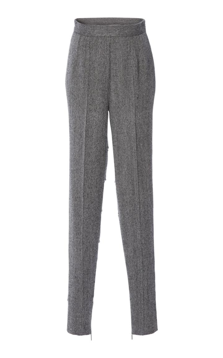 Christopher Kane Slash Herringbone Trouser