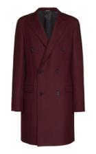Lanvin Double-breasted Wool Overcoat