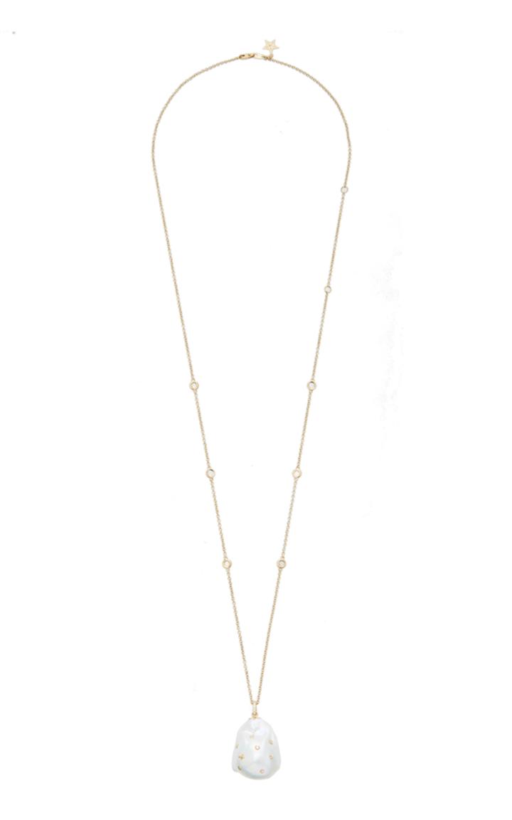 Bibi Van Der Velden Baroque Pearl Necklace