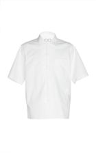 Ami Short Sleeve Cotton-blend Poplin Shirt