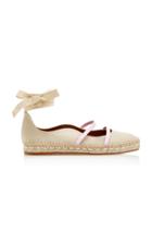 Malone Souliers Selina Espadrille Canvas Flats